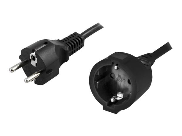 IEC C14 - IEC C13, virtakaapeli