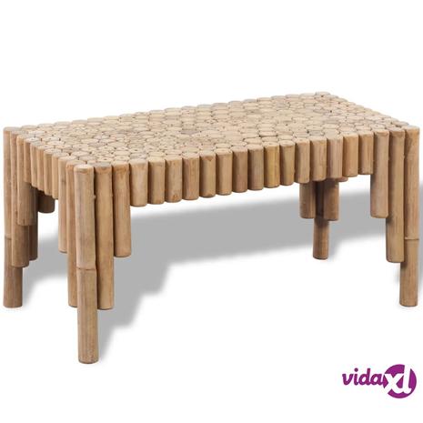 vidaXL Bambu Kahvipöytä