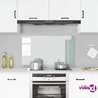 vidaXL Keittiön roiskesuoja läpinäkyvä 100x60 cm karkaistu lasi