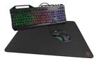 Deltaco Gaming GAM-113 3-in-1 Lightweight Gaming Kit, pelikuulokkeet, -hiiri ja -hiirimatto