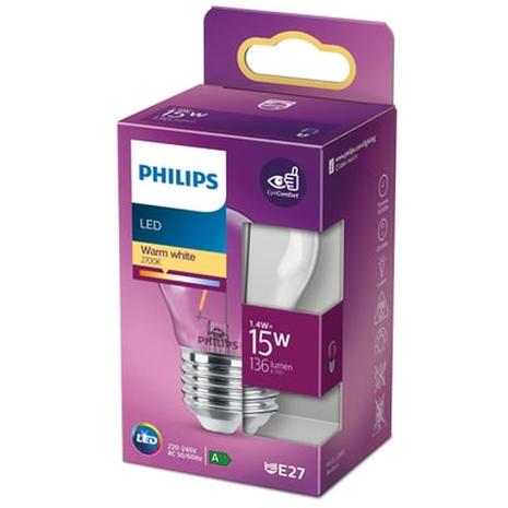 Philips Philips LED Classic pisaralamppu E27 P45 1,4W