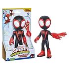 Marvel Spidey and His Amazing Friends Miles Morales: Spider-Man Jumbo storleksfigur för barn från 3 år och uppåt