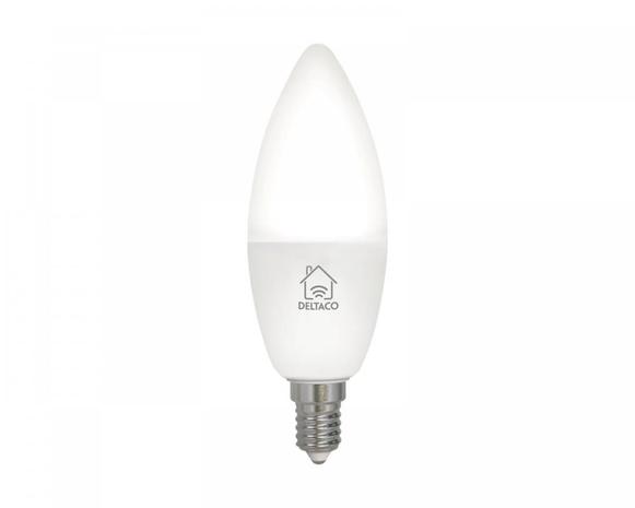 Deltaco Smart Home SH-LE14CCTC, WiFi-lamppu E14, 5 W