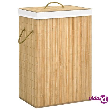 vidaXL Bambu pyykkikori 72 l