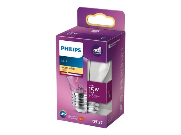 Philips Philips LED Classic pisaralamppu E27 P45 1,4W