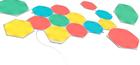 Nanoleaf Shapes Hexagon Smarter Kit, kosketusohjattavat valopaneelit, aloituspakkaus, 15 osaa
