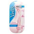 Gillette Venus Divine Sensitive, varsihöylä + vaihtoterät 2 kpl