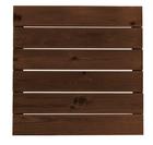 Tammiston Puu 600 x 600 mm x 16 mm ruskea pihalaatta