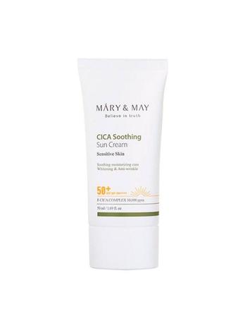 Mary & May Cica Soothing Sun Cream SPF50+ PA++++
