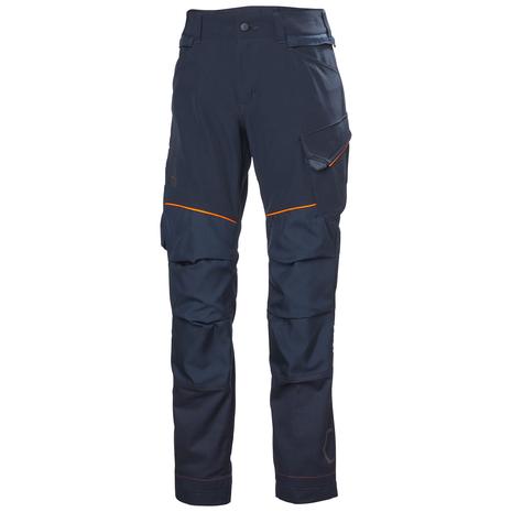 Helly Hansen Workwear Chelsea Evolution BRZ 77556_590 Työhousut laivastonsininen/oranssi, Connectâ„¢ C152 – kuva 1/1