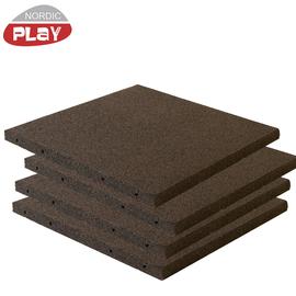 Nordic Play Active 50 x 50 x 3 cm musta kumilaatta