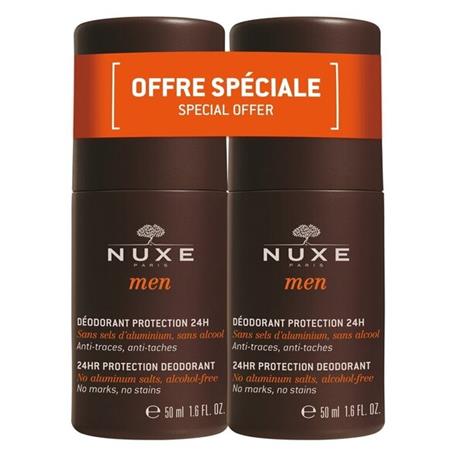 Nuxe Men 24HR Protection Deo Roll-On Duo Set