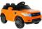 Lasten sähköauto HL1638, oranssi – kuva 2