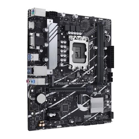 ASUS PRIME B760M-K D4 Emolevy - Intel B760 - Intel LGA1700 socket - DDR4 RAM - Micro-ATX – kuva 2/3
