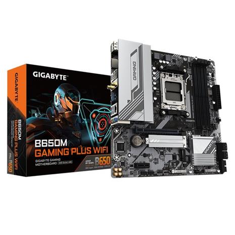 GIGABYTE B650M GAMING PLUS WIFI Emolevy - AMD B650 - AMD AM5 socket - DDR5 RAM - ATX