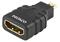 HDMI - micro HDMI adapter, black – kuva 3