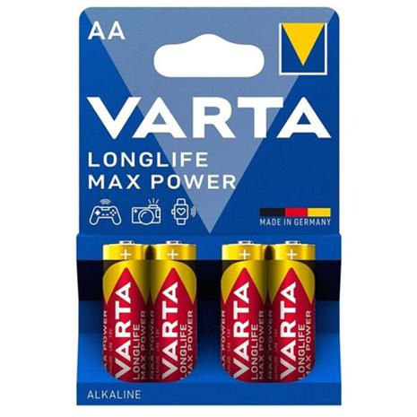 Varta â€“ Longlife Max Power AA 4 Pack (B) (4706101404)