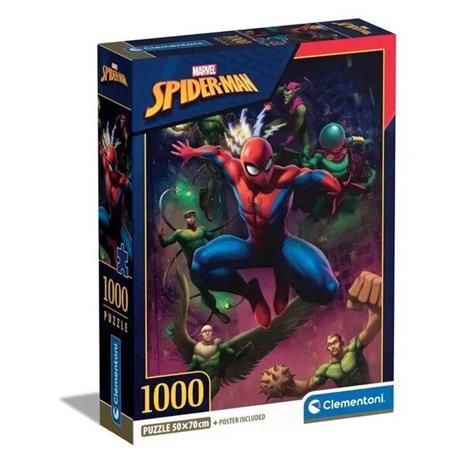Clementoni Marvel Spider-Man Jigsaw Puzzle (1000)