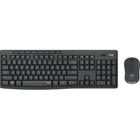 MK295 Silent Wireless Combo GRAPHITE PTG