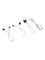 CORSAIR Premium Sleeved I/O Cable Extension Kit White – kuva 4