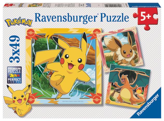 Ravensburger - Pokä©mon 3x49p - (12004062)