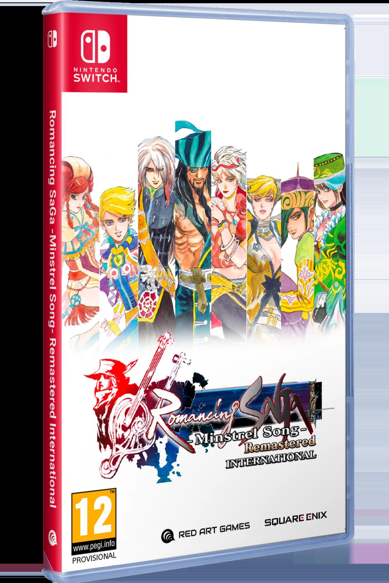 Romancing SaGa -Minstrel Song- Remastered International /Nintendo Switch