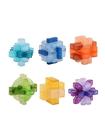 Johntoy 3D Brain Puzzle Transparent Color 3D Palapeli