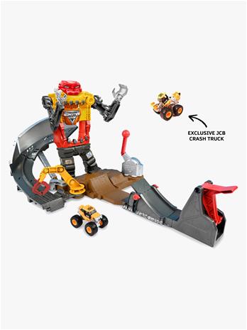 Monster Jam 1:64 Smash & Bash Smashbot Playset