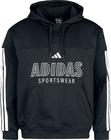 Adidas - M Trio FL HDY - Huppari - Miehet - Musta