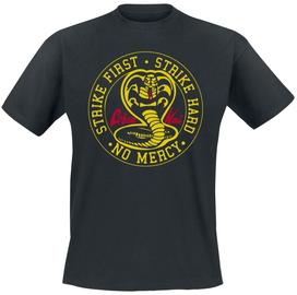 Cobra Kai - Cobra Kai Round Patch - T-paita - Miehet - Musta