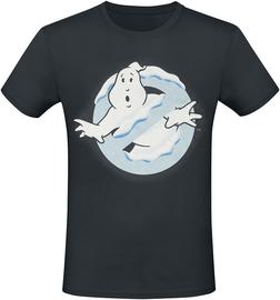 Ghostbusters - Frozen Logo - T-paita - Miehet - Musta