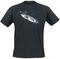 Funshirt - You Are Here - T-paita - Miehet - Musta – kuva 1