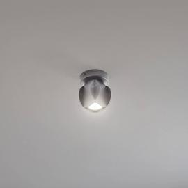 GAMBIT kattokohdevalaisin, musta, Ø 10 cm, metalli, GU10 LED