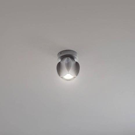 GAMBIT kattokohdevalaisin, musta, Ø 10 cm, metalli, GU10 LED