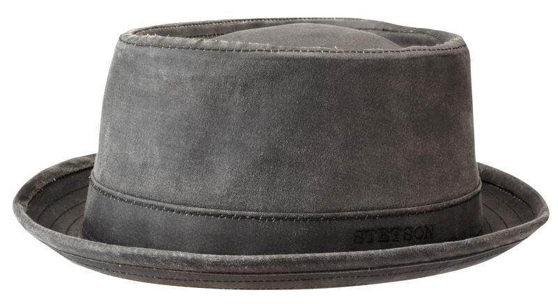Stetson - Pork Pie CO/PES - Hattu - Unisex - Musta