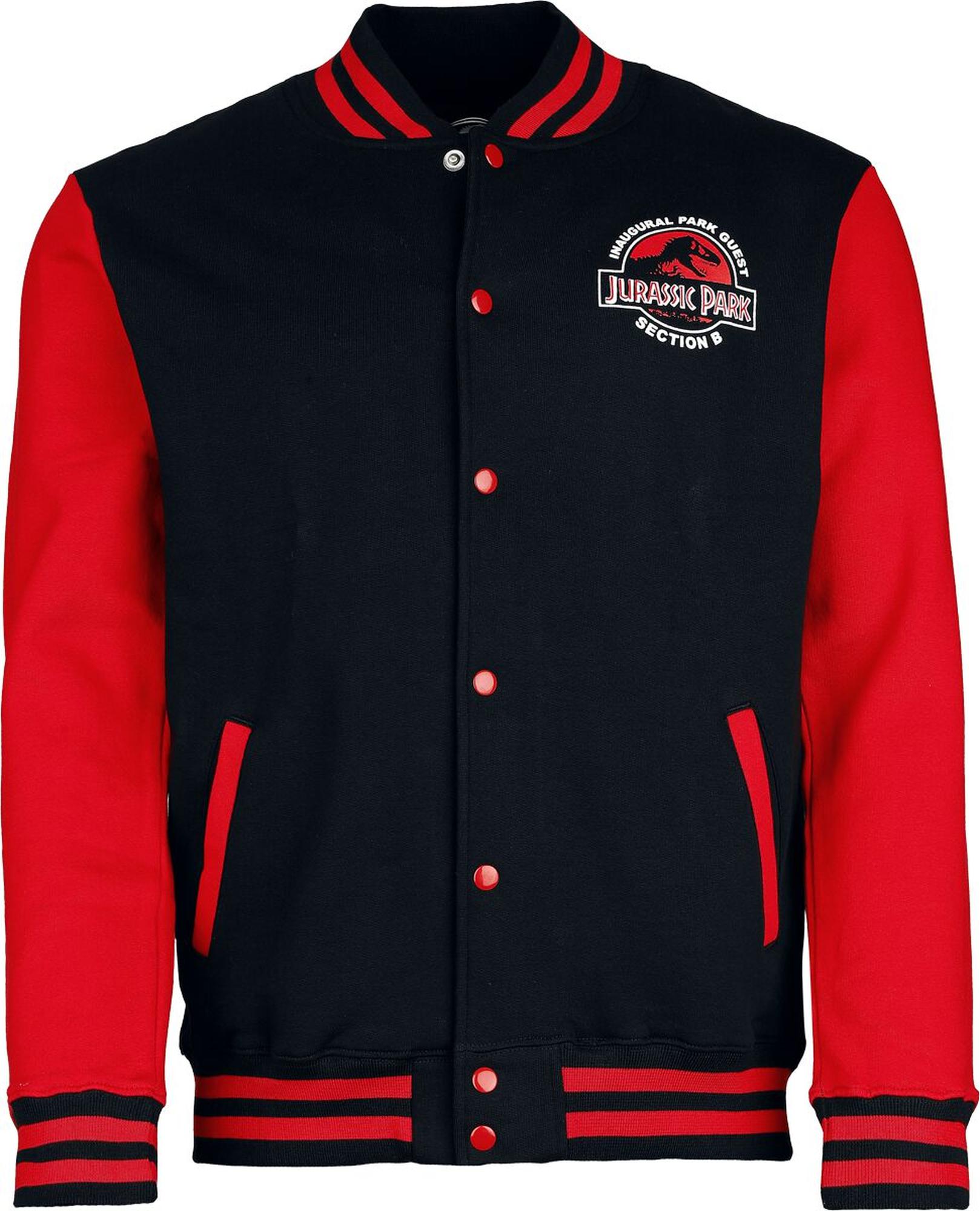 Jurassic Park - Inaugural Park Guest Section B - Baseball-takki - Miehet - Monivärinen