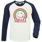 Nirvana - Amplified Collection - Rainbow - Pitkähihainen paita - Miehet - Monivärinen