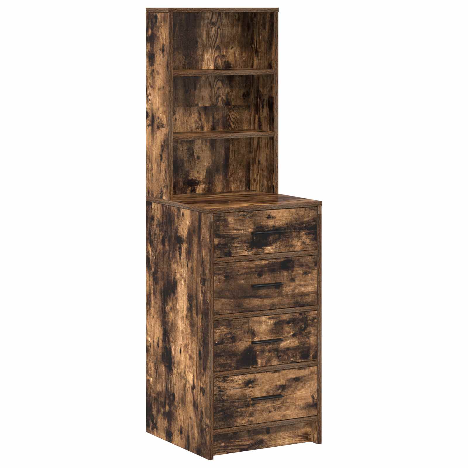 vidaXL Korkea kaappi Savutammi 40 x 41 x 135 cm Tekninen puu