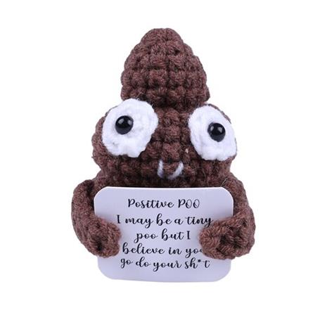 Neulottu kakkakasa - Positive Poo