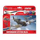 Airfix 1:72 Starter Set - Supermarine Spitfire MkVc - rakennussuunnitelma - Supermarine Spitfire MkVc mallin rakentaminen