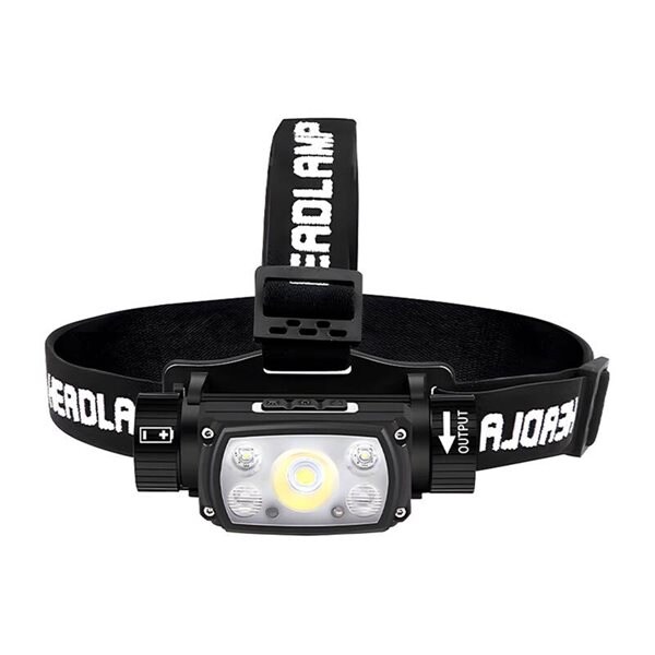 Superfire HE11 otsalamppu taskulamppu, 640 lm, 20W, 6 tilaa, 100m