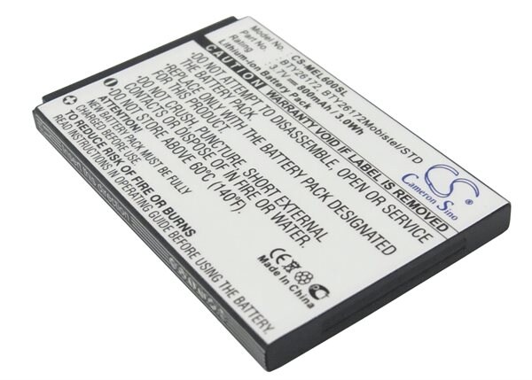 Mobistel EL600, puhelimen akku