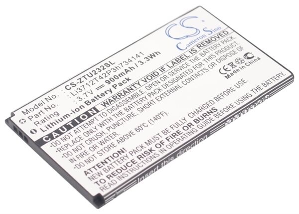 ZTE N960, puhelimen akku