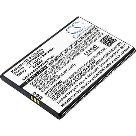 Doogee X5 Max Pro, puhelimen akku