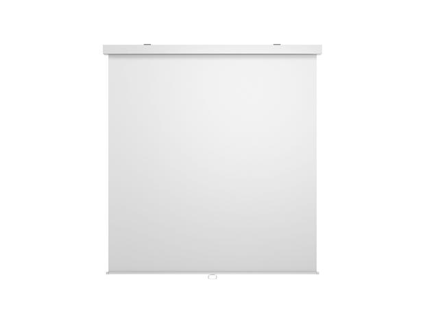 Multibrackets Manual Self-Lock Projection Screen Deluxe(MB1981), 1:1, 112", 200cm x 200cm, valkokangas