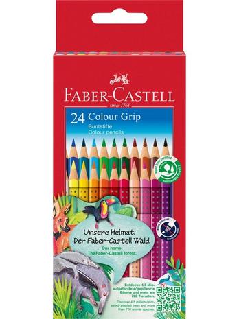 Faber-Castell, 24 Colour Grip 2001 värikynää
