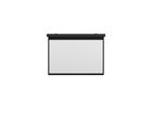 Multibrackets Motorized Projection Screen Black Edition (MB5576), 16:10, 77", 165,9cm x 103,7cm, valkokangas