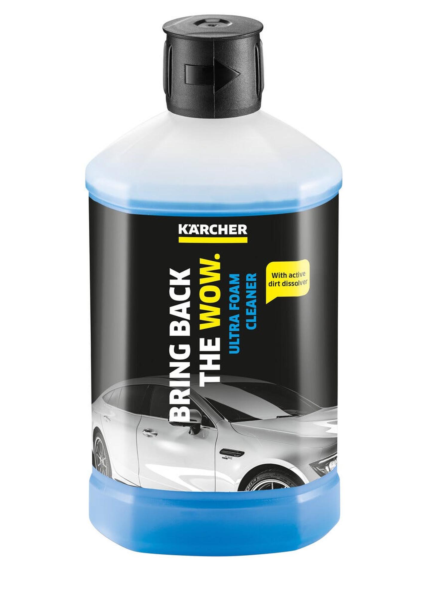 Kärcher Ultra Foam Cleaner 3-in-1 -puhdistusaine, 1000 millilitraa