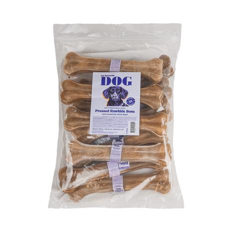 Pressed Rawhide Chew Bone Natural - 1-pack / 26 cm – kuva 2/2