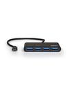 PORT Connect - Hub - 4 x SuperSpeed USB 3.0 - työpöytä